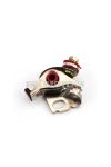 Ignition contact metal red for Hercules, Rixe, Miele, DKW, Gritzner, Göricke