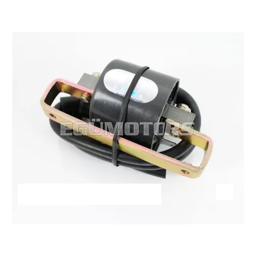 Gyújtótekercs 6 Volt, fekete, Suzuki K 50 mokick