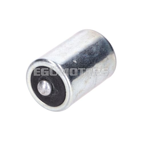 Ignition capacitor short 18mm x 25mm with solder connection for ZD, CS, CX, Hai, GTS, C, Hercules MK, K, Kreidler Florett, Puch Monza, Mofa, Mokick, KKR, Moped