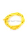 Ignition cable silicone 1 meter yellow 7mm for Zündapp, Kreidler, Hercules, Puch, KTM, DKW, moped, scooter, motorcycle
