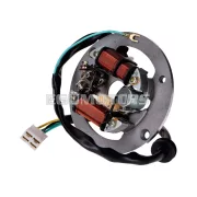 OEM Standard generátor / gyújtás gyújtóarmatúrával, 4-utas csatlakozóval, Yamaha RD, DT, DX, TY 50, FS 1