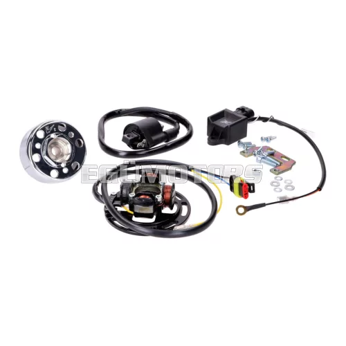 Gyújtás 60W 12V 71mm, 310g, 13x11mm, 94mm, Kreidler MF 2, 4, MP Flory Automatic, Hercules Prima, KTM, Rixe, DKW