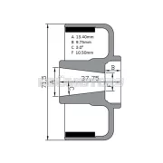 Gyújtás 60W 12V 71mm, 310g, 13x11mm, 94mm, Kreidler MF 2, 4, MP Flory Automatic, Hercules Prima, KTM, Rixe, DKW