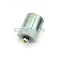   Condenser EFFE ignition metal 18mm x 23mm for Zündapp Automatic Moped, ZA, ZB, ZD, TS, ZR, CS, CX, Hai, GTS, C, Bergsteiger, Hercules MX, Prima, M, MK, K, Kreidler Florett, Flory, MF, MP, KTM Bora, Comet, MS, Puch Monza, Maxi X, VS, DS, VZ, Miele DKW Hob