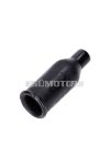 Rubber ignition cable inner diameter 15mm outer diameter without bead 18mm with 19.5mm total width 49mm cable opening 5mm for Zündapp, Kreidler, Opel, VW, Ford, DKW, NSU