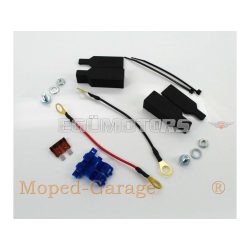   Battery terminal distributor 10 cm black for moped, moped, mokick