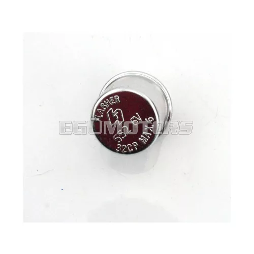 Indexrelé 2 pólusú, 1-2x21 watt, moped, mokick