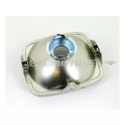 Fényszóró betét 140mm,129x112mm, üveglencsés, Puch Lido, Yamaha robogó