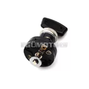 Gyújtáskapcsoló fekete, 38mm, 32mm, 13mm, Hercules Prima, GT, GX, Kreidler Florett