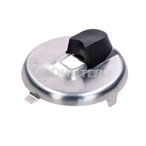 Gyújtáskapcsoló fedél, alumínium, ezüst, Simson, Duo 4/1, 4/2, KR 51/1, 51/2, SR4-2, SR4-3, SR4-4