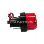 Kerek hátsó lámpa, enduro, Chopper, moped, mokick, motorkerékpár