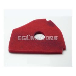 Air filter insert foam red for Honda MB, MT 5, 50 Mokick