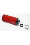 Air filter 2-ply 35mm red 200mm for Puch, Zündapp, Hercules, KTM, DKW, Simson, Kreidler