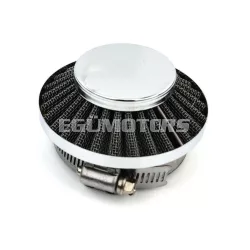   Légszűrő 60mm, 87mm, 46mm, krómozott, Hercules, Zündapp, Kreidler, Puch, KTM, DKW, Piaggio, Garelli