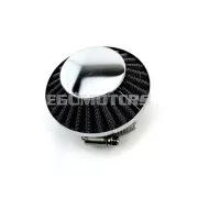 Légszűrő 60mm, 87mm, 46mm, krómozott, Hercules, Zündapp, Kreidler, Puch, KTM, DKW, Piaggio, Garelli