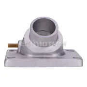Tuning szívócsonk 20mm, bilincs csatlakozással, Honda MB, MT, 50, 80, Mokick