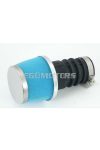 Air filter for Bing Blue 18-28mm 60x115mm for Puch Maxi, Zündapp ZD GTS, Hercules, KTM, Kreidler