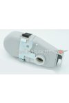Air filter box complete with holder gray for Hercules, Miele, DKW, KTM