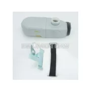 Légszűrőház tartóval, komplett, szürke, Hercules, Miele, DKW, KTM