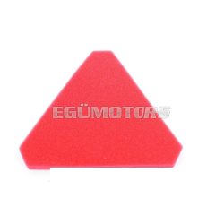 Air filter foam red 135mm for Yamaha, DT 50 MX, XLM, XLS