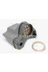 Black plastic air filter box for Peugeot, 103 SP, MVL