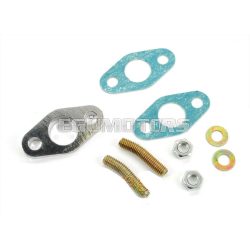   Carburetor mounting kit 15mm 33mm stud bolt spacing for Puch, MV, MS, DS