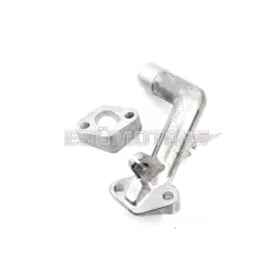   Szívócsonk alumínium, 14mm, ferde, adapterlemezzel, Sachs 504, 505, Hercules Prima, M, DKW, KTM moped, mokick