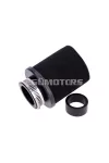 Légszűrő Powerfilter szivacs, fekete, 28/35mm, 70x90mm, egyenes, univerzális