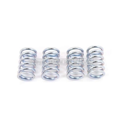 Clutch spring Lucas steel 10% stronger 4 pieces for Honda CB 50 J, CR 80 R, CY 50, 80, MB S, MBX MCX MT MTX NSR XL
