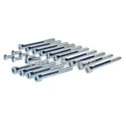 Motorcsavar készlet horganyzott, 20 darab, Hercules Prima, Sachs 505/2 AK S, SF, A NL, B, C, CK, D, DK, DKW, KTM, Rixe