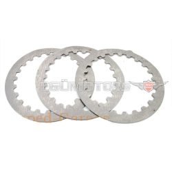   Clutch plate steel 3 pieces for Yamaha, DT, RD 50 M, MX, FS 1