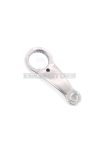 Brake lever aluminum silver for Hercules, Miele, DKW, KTM, Rixe, Hercules Prima G 3
