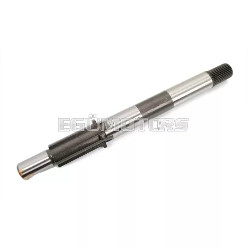 Tengely acél 181mm, Hercules, Miele, DKW, KTM, Rixe, Sachs 50/3 B KF S, LF MAKF SF, X, MLFB, 50/4 LK H, ML FB, MLKA X