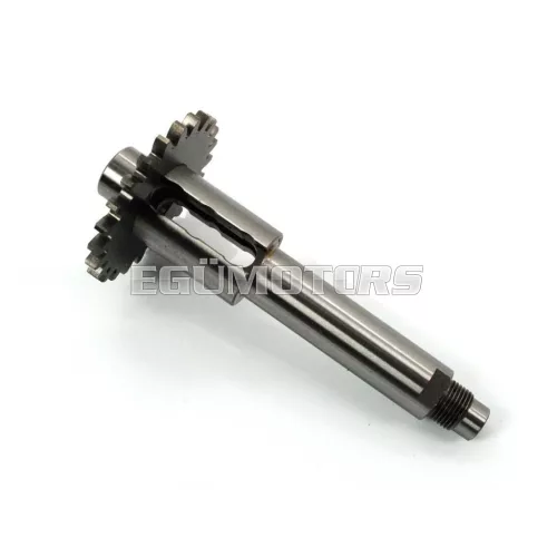 Sebességváltó főtengely acél, 116mm, Hercules, DKW, Miele, Rixe, Sachs 50/3, LKH, KFS, LFS, LKS, LFH, EKF