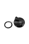Olajbetöltő csavar tömítéssel19mm, fekete, Honda MT, MTX, MB, MBX