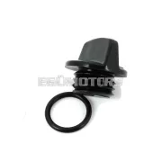 Olajbetöltő csavar tömítéssel19mm, fekete, Honda MT, MTX, MB, MBX