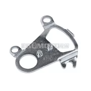 NTS Parts rögzítő lemez fém, ezüst, Hercules, Miele, DKW, KTM, Rixe, Gritzner, Göricke moped, mokick