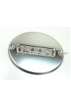 Chrome-plated engine cover for Puch, Monza