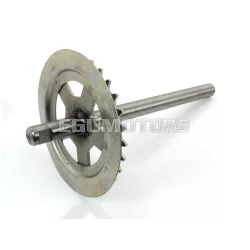 Pedálkar acél, 28 fog, Piaggio, Vespa, Ciao