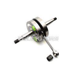   Crankshaft steel 44mm needle bearing 12mm for Hercules Prima GT, GX, Supra MK 1, 2, KTM MS, DKW