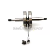 Főtengely acél 44mm, 12mm, Hercules Prima GT, GX, Supra MK 1, 2, KTM MS, DKW