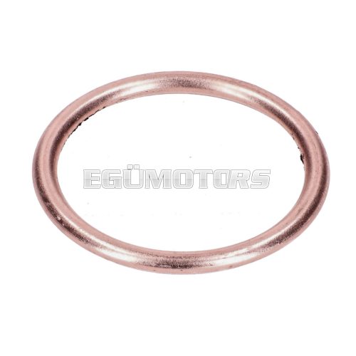 Exhaust manifold gasket 28mm inner diameter outer diameter 34mm for Hercules, MK, DKW, KTM, Rixe, Miele