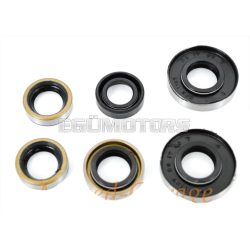 Simmering set 6-piece black for Puch, MV, MS, Monza
