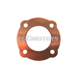   Hengerfejtömítés réz, 0.10mm, lapos, Zündapp ZD, ZL, ZX, ZS, ZE, CS, CX, GTS, C Hai