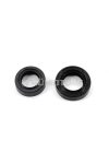 Oil seal set crankshaft 17x28x7mm 15x24x7mm black for Zündapp moped, mokick