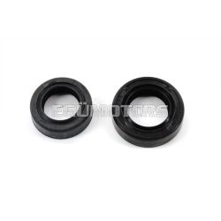   Oil seal set crankshaft 17x28x7mm 15x24x7mm black for Zündapp moped, mokick