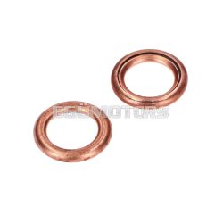   Screws sealing ring 2 pieces for Kreidler Flory MF 12, 13, 20, 22 moped