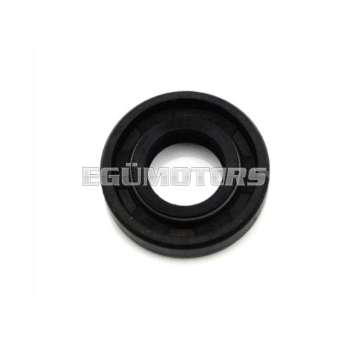 Oil seal double lip 15x30x7mm black for Hercules, DKW, KTM, Rixe, Sachs 50/A, 50/3, 50/2