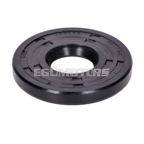 Tengelytömítés A 20x52x7, NBR