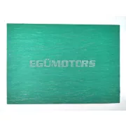 Hajlított tömítés 0.50mm, 235mmx335mm, azbesztmentes, Zündapp, Kreidler, Hercules, Puch, Yamaha, MBK, Peugeot, Simson